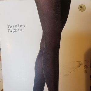 a new day Accessories - NWT Black with Gold Speckled Tights a new day Accessories - NWT Black with Gold Speckled Tights